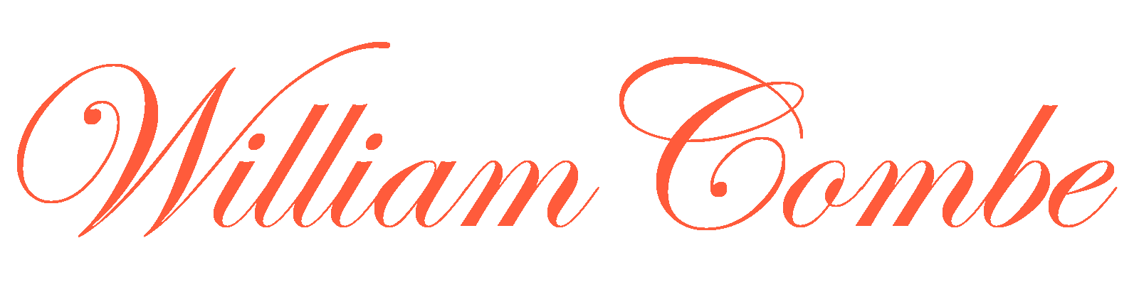 William Combe script